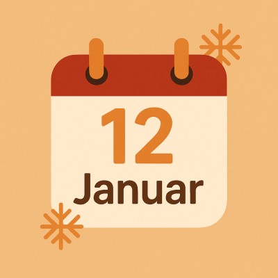 Historischer Kalender – 12. Januar
